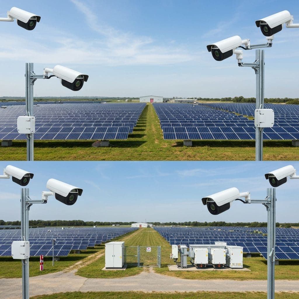 Solar Farm and Renewable Energy Facility Monitoring: Protecting Critical Infrastructure